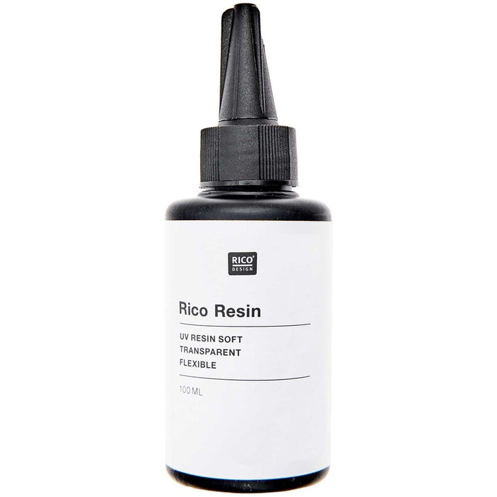 Rico - UV Resin Soft - Transparent - 100 ml