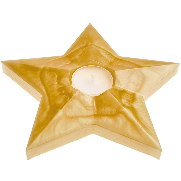 Rico: Silicone Casting Mould Tea Light Holder Star Large