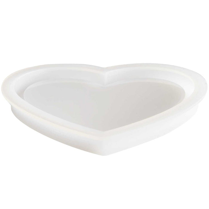 Rico: Silicone Casting Mould Coaster Heart