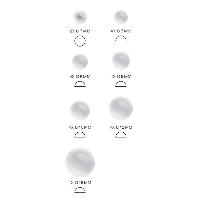Rico: Silicone Casting Mould Balls and Hemispheres