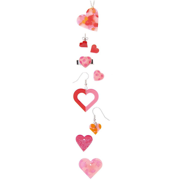 Rico: Silicone Casting Mould Pendants Hearts