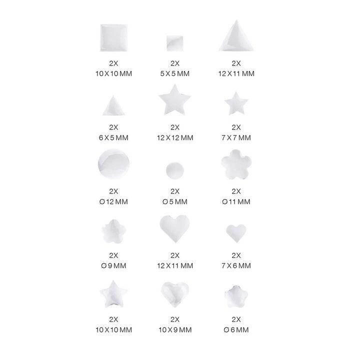 Rico: Silicone Casting Mould Mini Shapes