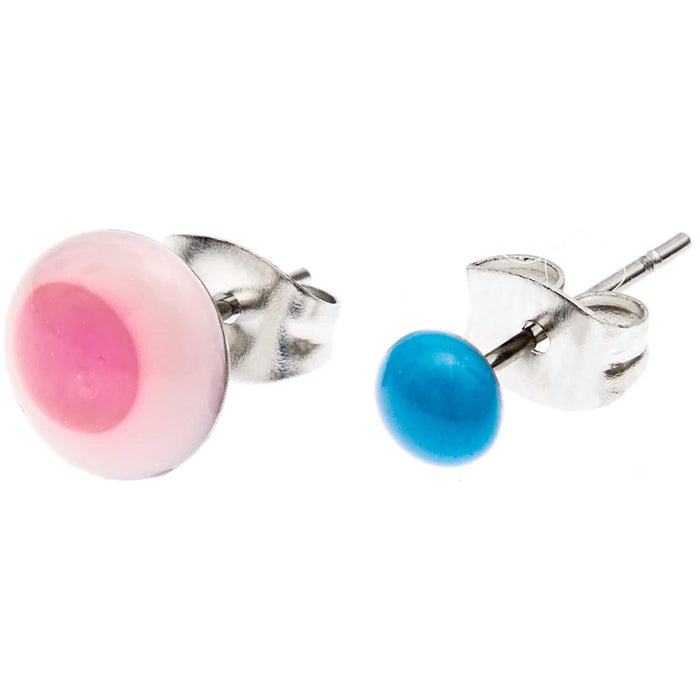 Rico - Ear Studs With Round Gluing Surface - 6 Pcs