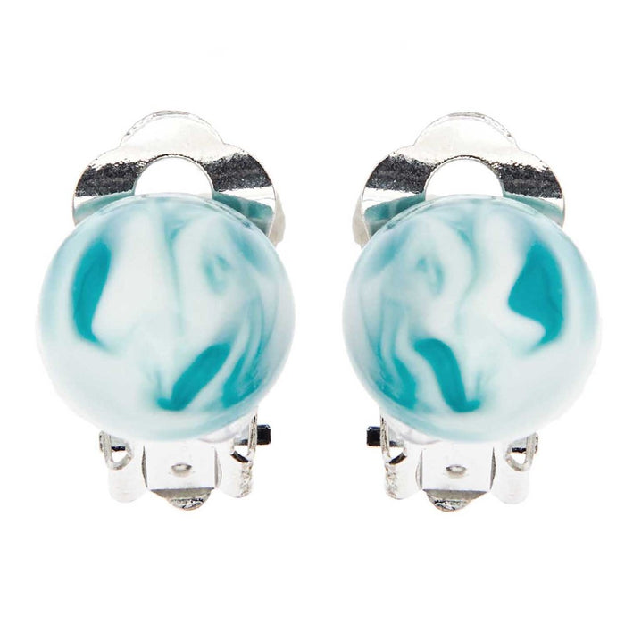 Rico: Ear Clips with Round Gluing Surface - 6pcs