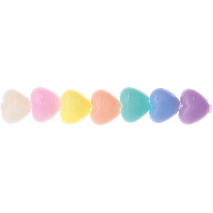Itoshii Beads Mini Pastel Heart Mix