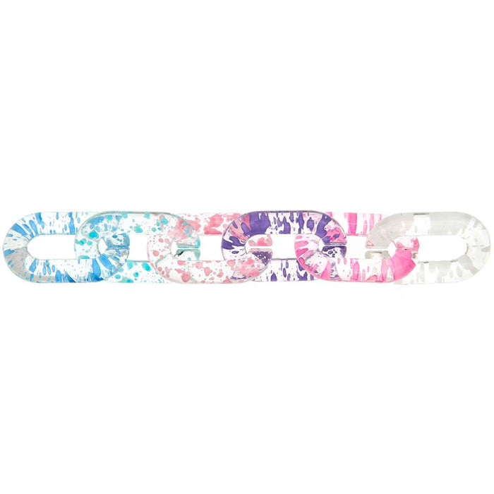 Itoshii Chain Links Paint Splatters Pastel Mix