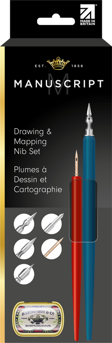 Manuscript Leonardt Drawing & Mapping Set