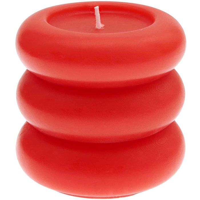 Rico: Candle Pillar Rings - Red