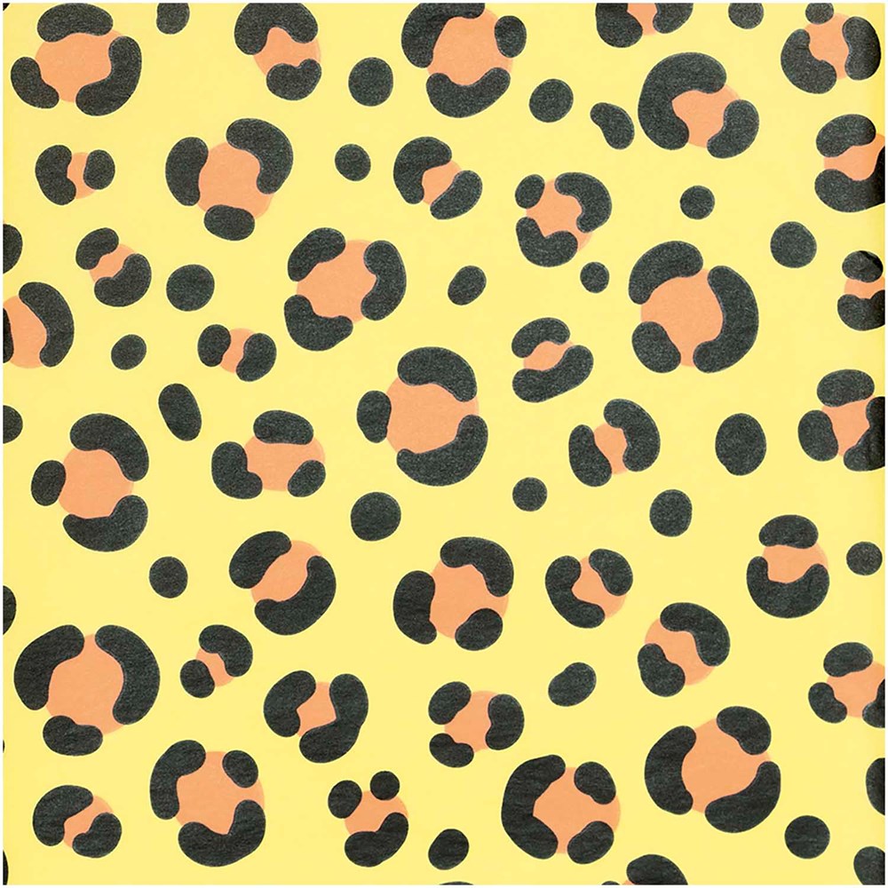 Rico Tissue Paper 5pk - Animal Print Yellow — Fred Aldous