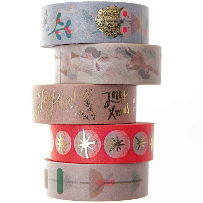 Paper Poetry Tape Set Jolly Christmas
