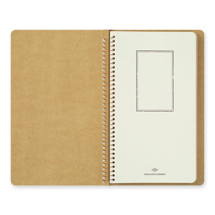 Midori: Traveler's Spiral Ring Notebook: A5 DW Kraft