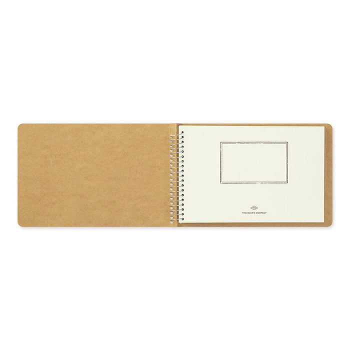 Midori: Traveler's Spiral Ring Notebook: B6 Watercolour Paper - Slim