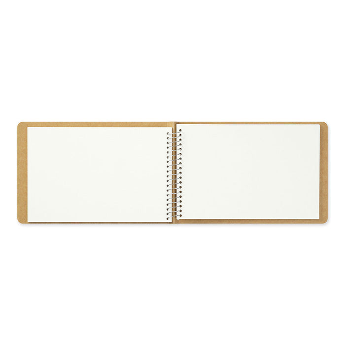 Midori: Traveler's Spiral Ring Notebook: B6 Watercolour Paper - Slim