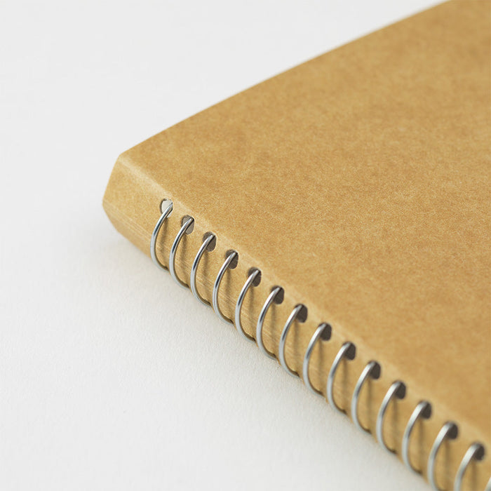 Midori: Traveler's Spiral Ring Notebook: B6 Watercolour Paper - Slim