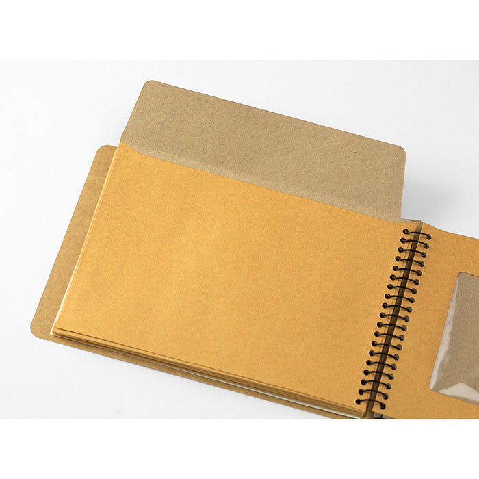 Midori: Traveler's Spiral Ring Notebook: B6 Window Envelope