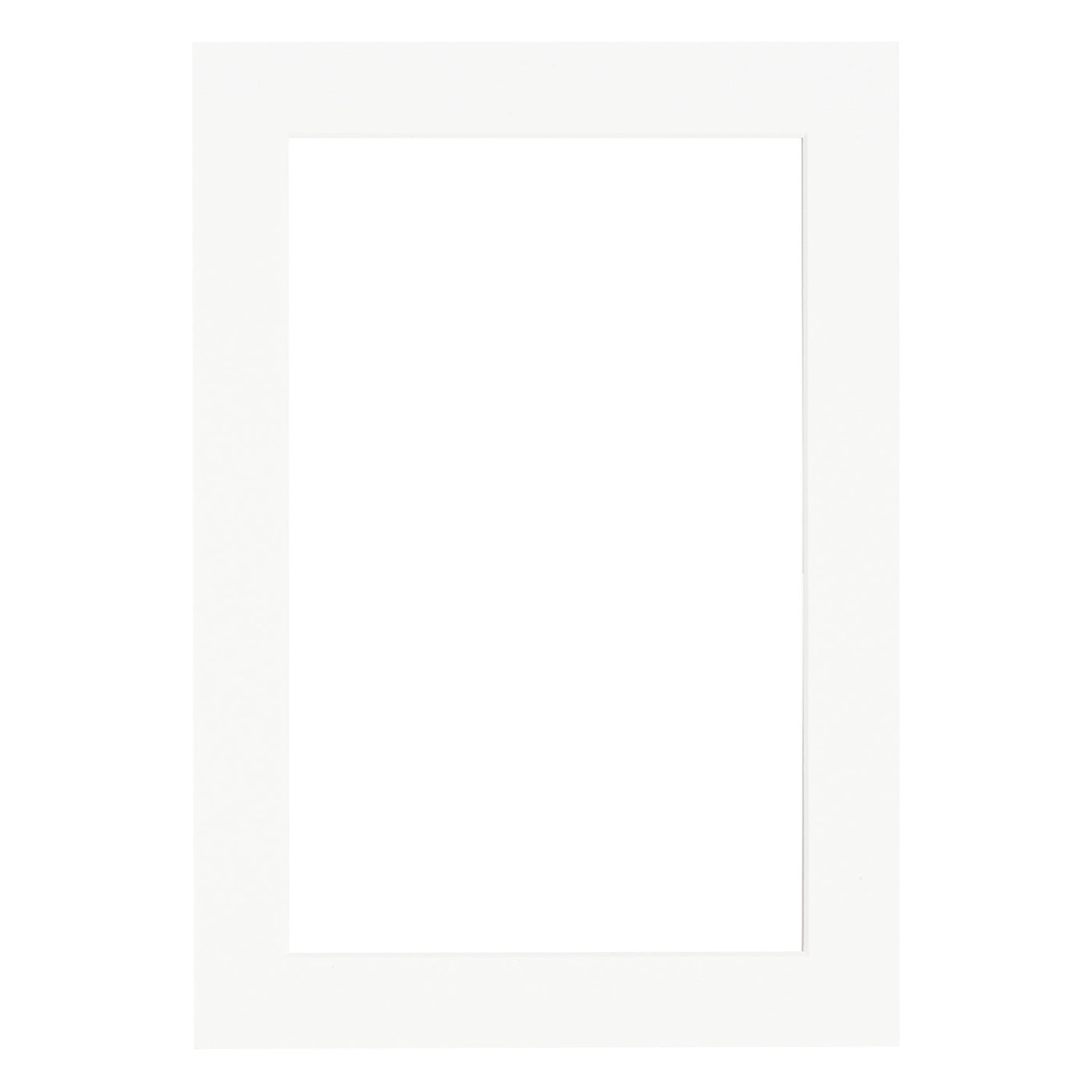 Mount to Fit A4 Frame White — Fred Aldous