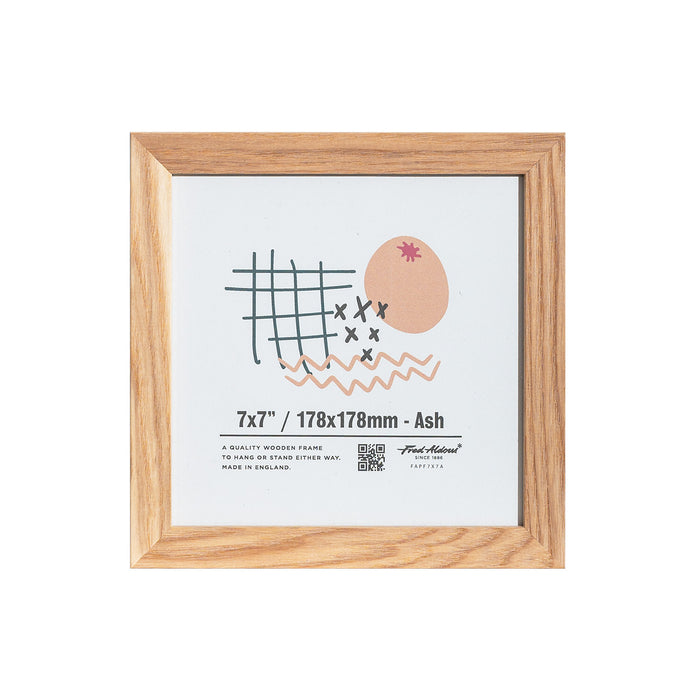 Picture Frame - Ash - 7" x 7"