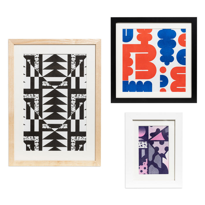 Mount to Fit - 6 x 4" Frame - White