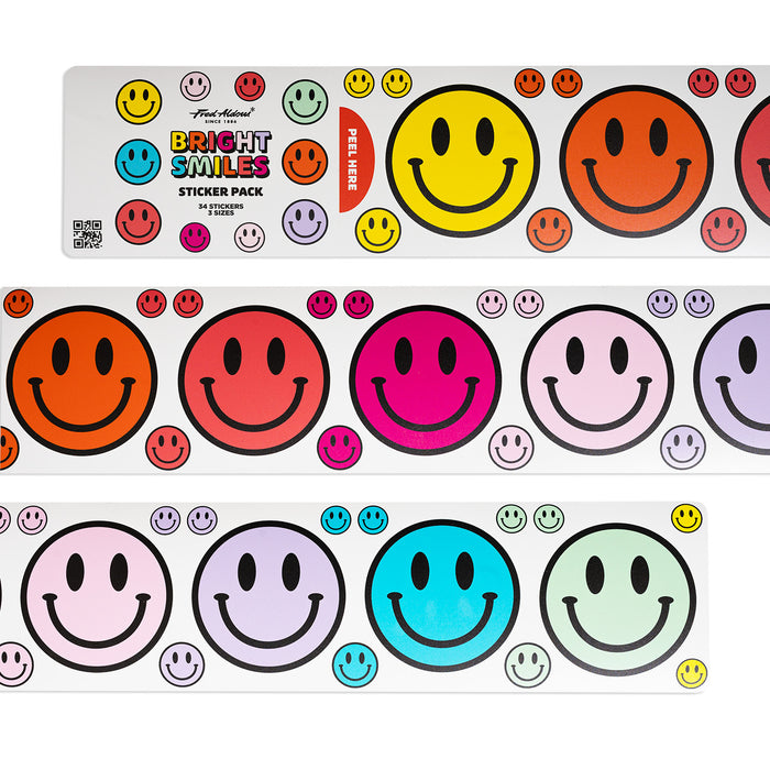 Fred Aldous BRIGHT SMILE Sticker Pack Large