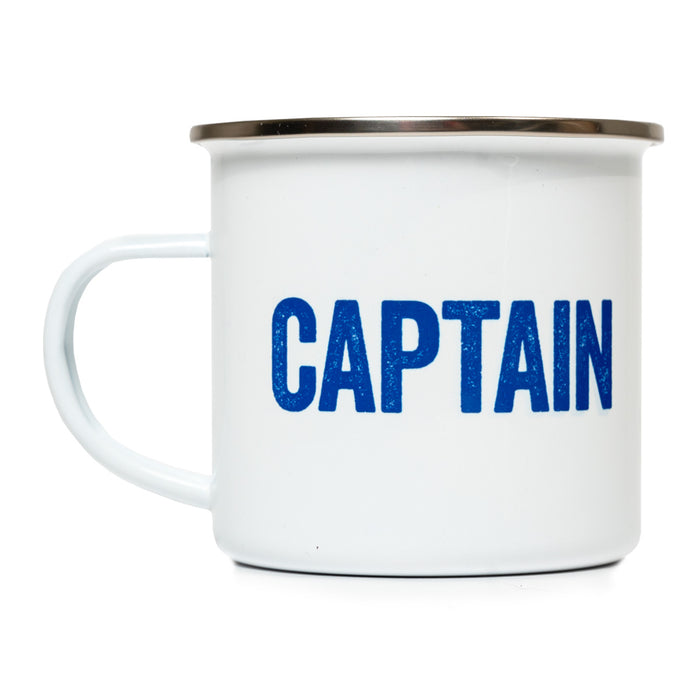 Captain Enamel Mug 12oz