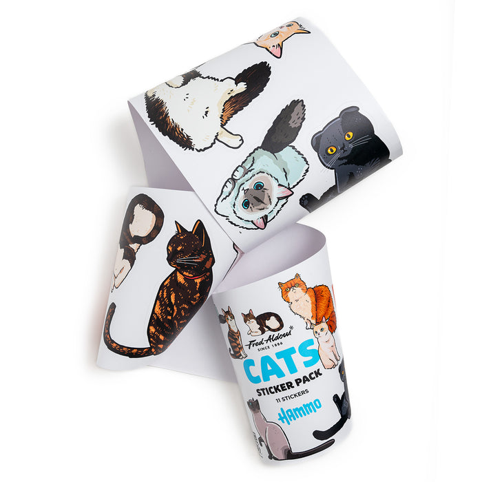 Fred Aldous X Hammo Cats Sticker Pack Large