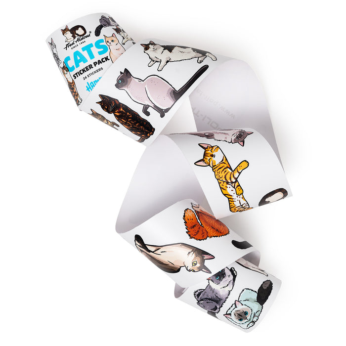 Fred Aldous X Hammo Cats Sticker Pack