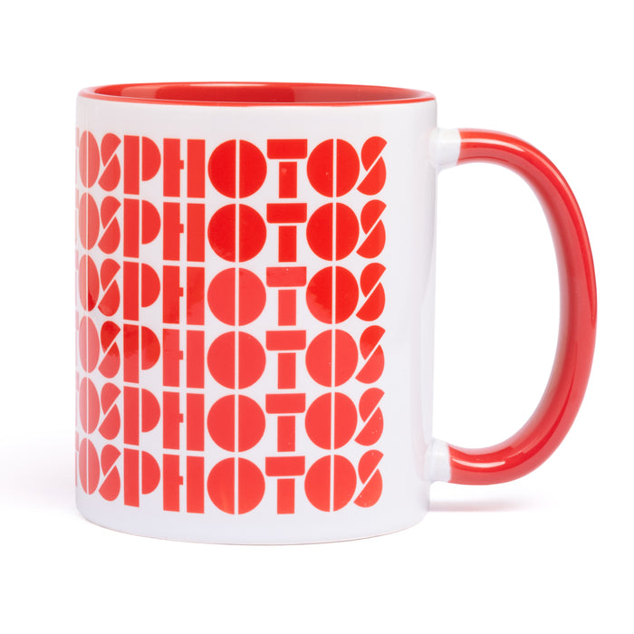 Photos Repeat Red Handle 11oz Mug