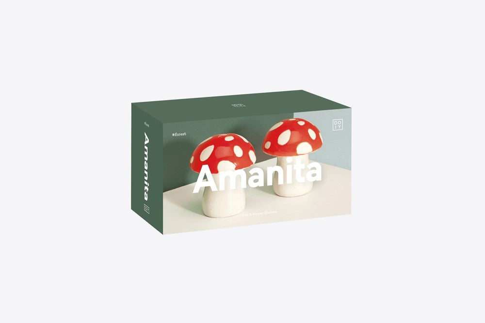 DOIY Amanita Salt & Pepper Shakers