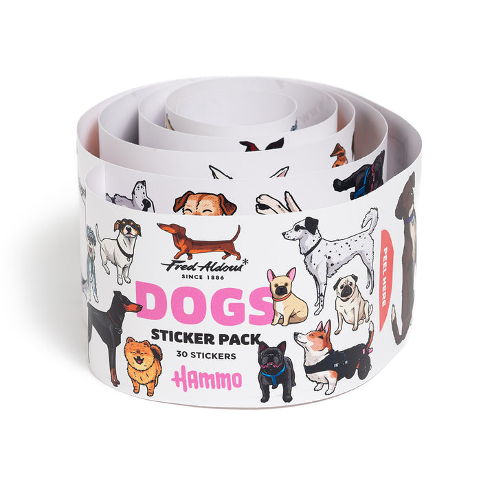 Fred Aldous X Hammo Dogs Sticker Pack
