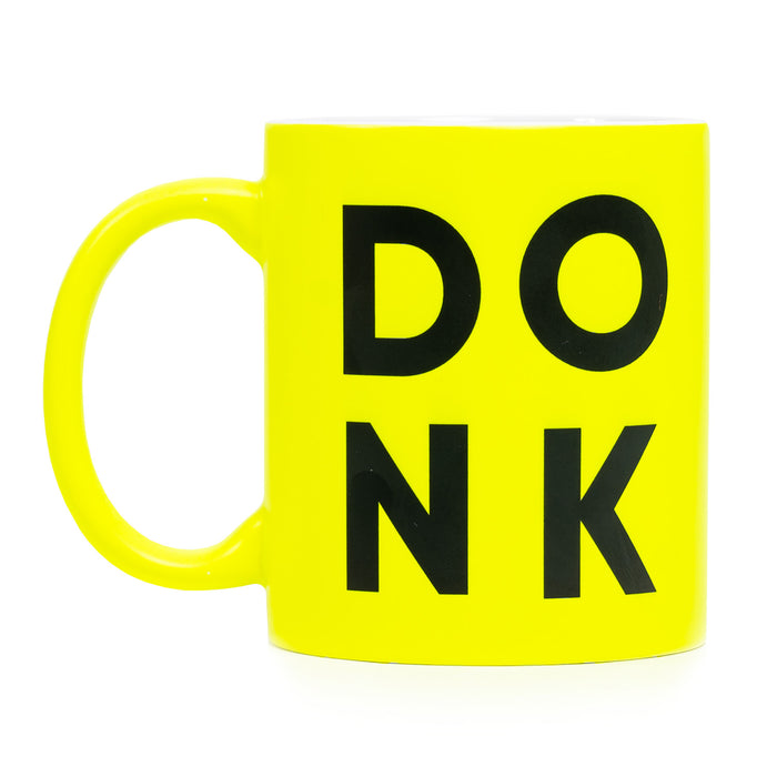 Fluorescent Yellow DONK Mug