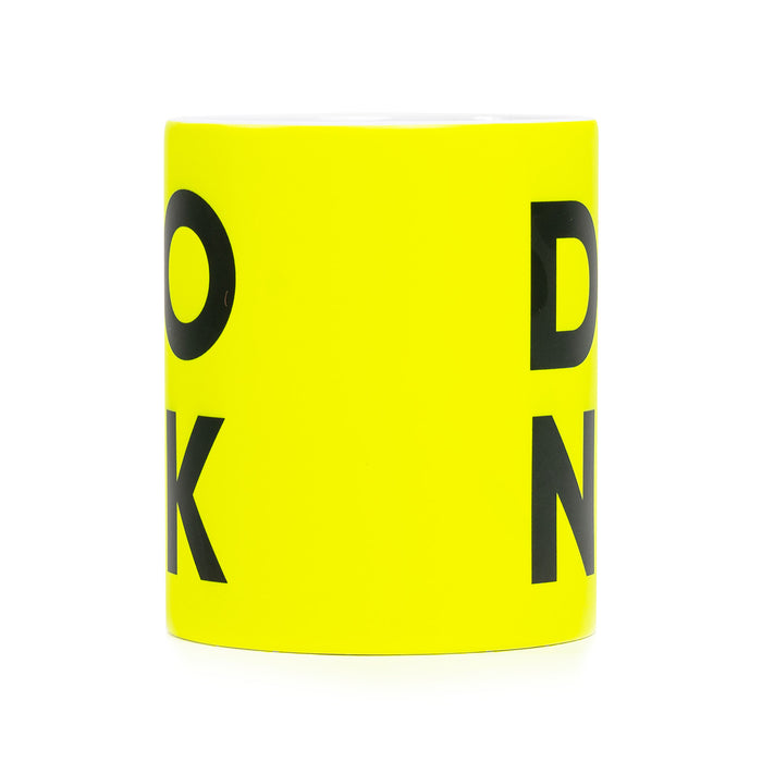Fluorescent Yellow DONK Mug