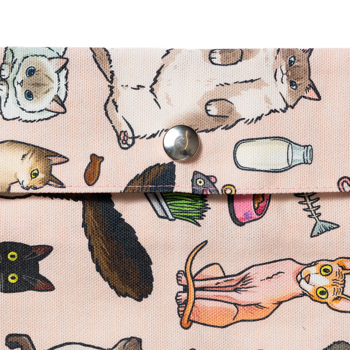 Popper Pouch - Cats