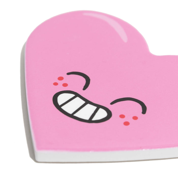 FA X HAMMO Heart Coaster