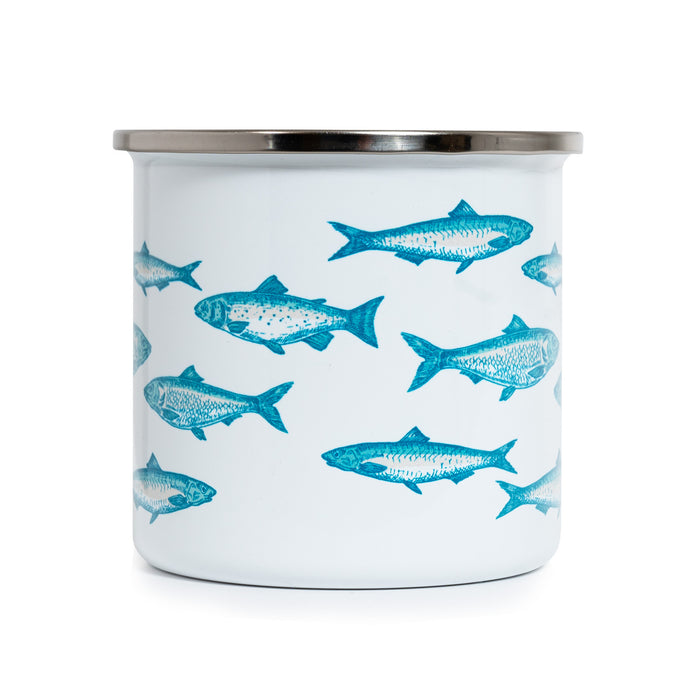 Fish Enamel Mug 12oz