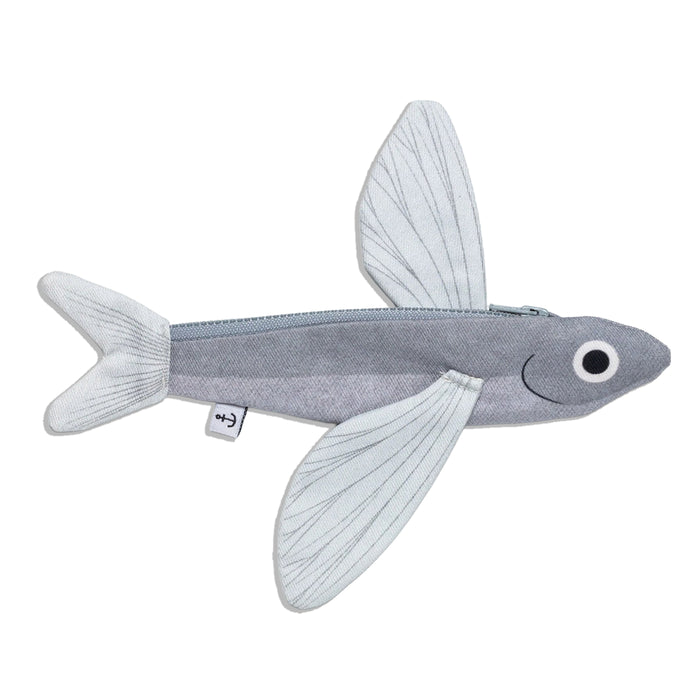 Don Fisher Flying Fish Purse - Grey