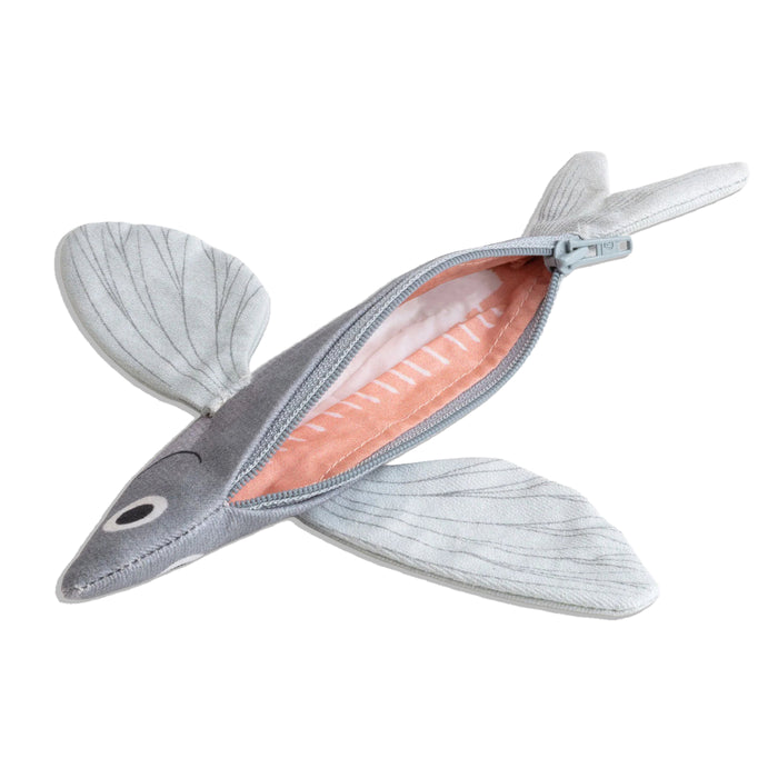 Don Fisher Flying Fish Purse - Grey
