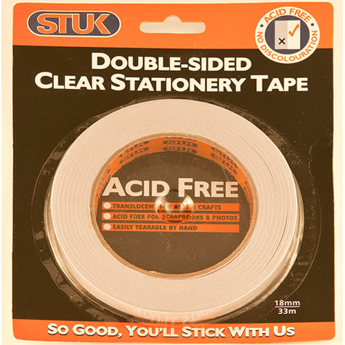 Double Sided Stationary Tape 33m