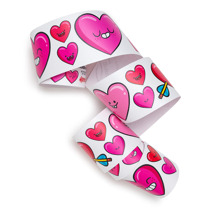 Fred Aldous X Hammo Heart Sticker Pack