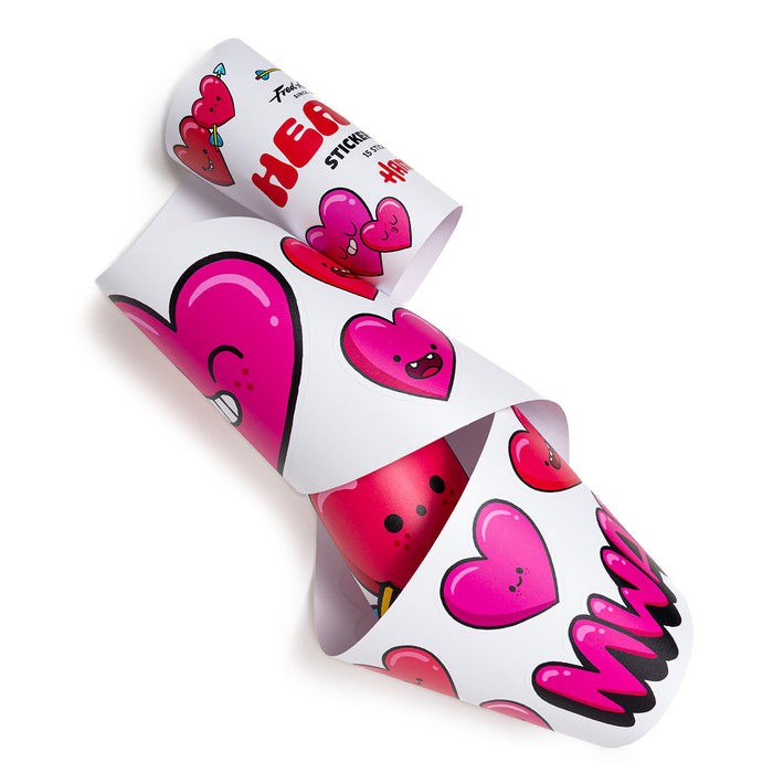 Fred Aldous X Hammo Heart Sticker Pack Medium