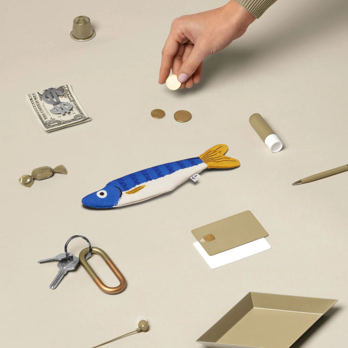 Don Fisher Herring Purse - Blue