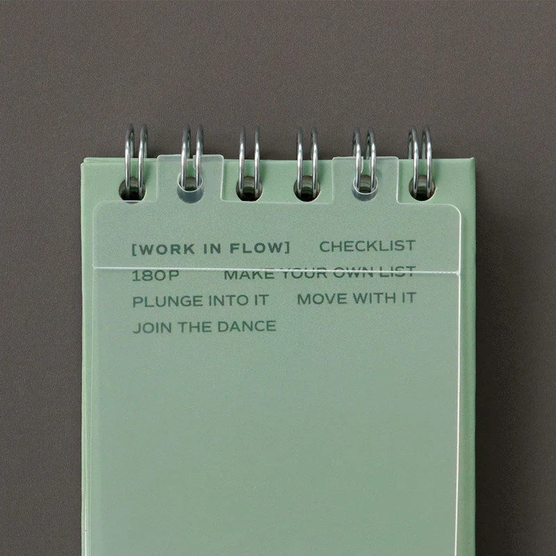 Flow Checklist Pad