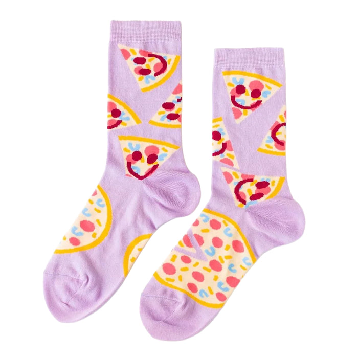 YOW: Socks - Pizza Face