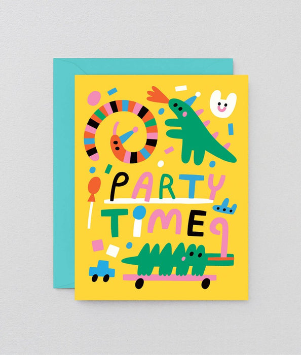 Party Time Animals Card