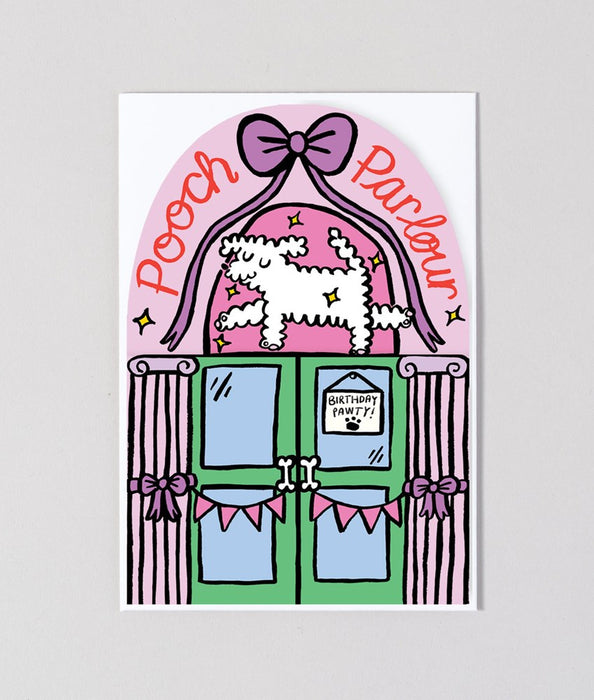Pooch Parlour Birthday Card