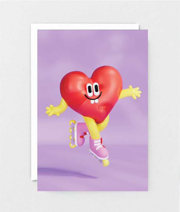 Heart Kids Sticker Card