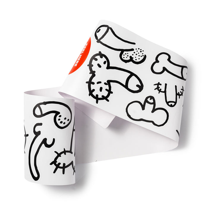 Fred Aldous Willy Sticker Pack Large