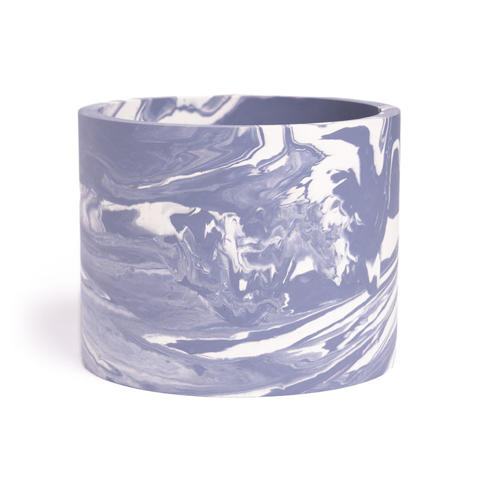 Fred Aldous Jesmonite Plant Pot Large - Marbled Violet