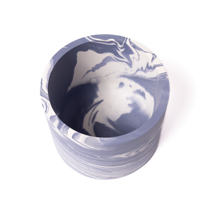 Fred Aldous Jesmonite Plant Pot Large - Marbled Violet