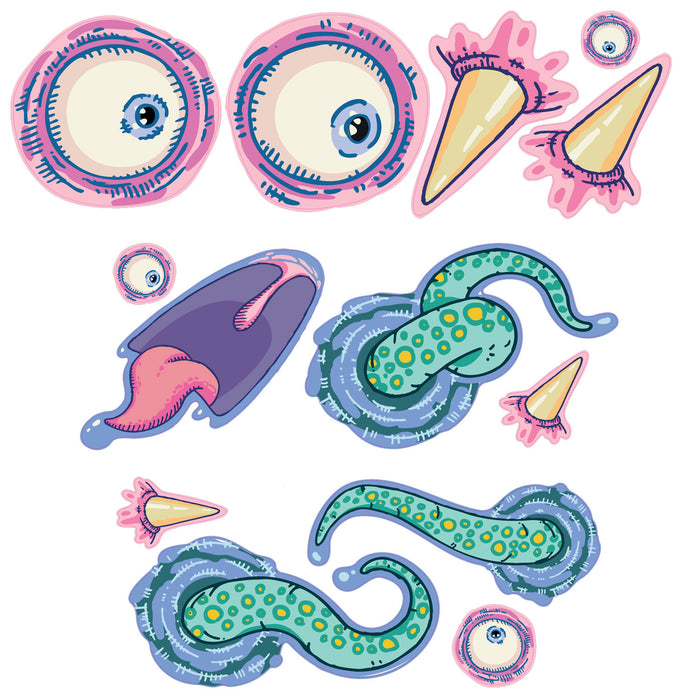 Monster Sticker Pack - Medium