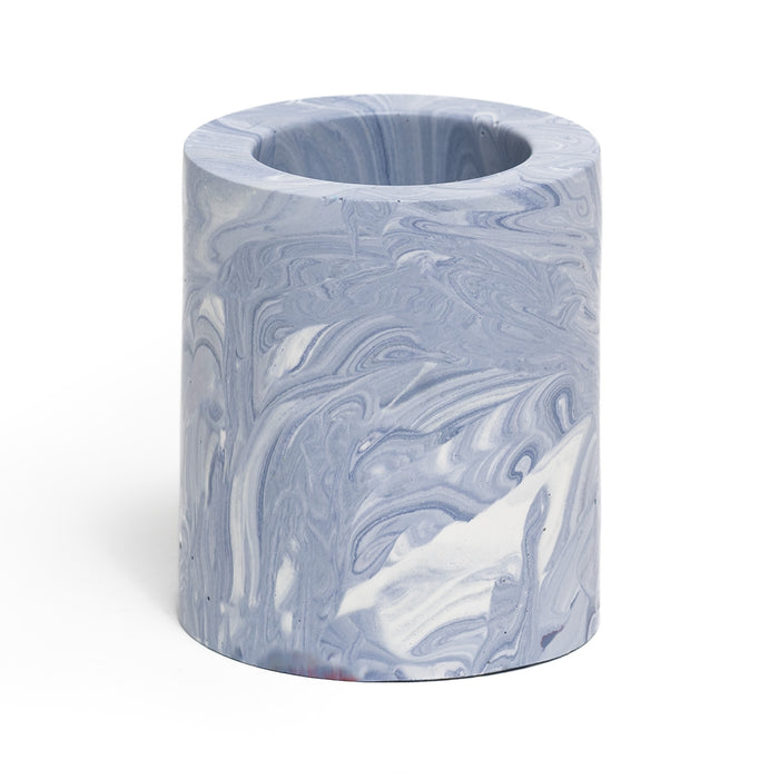 FA Jesmonite Mini Pot - Marbled Violet